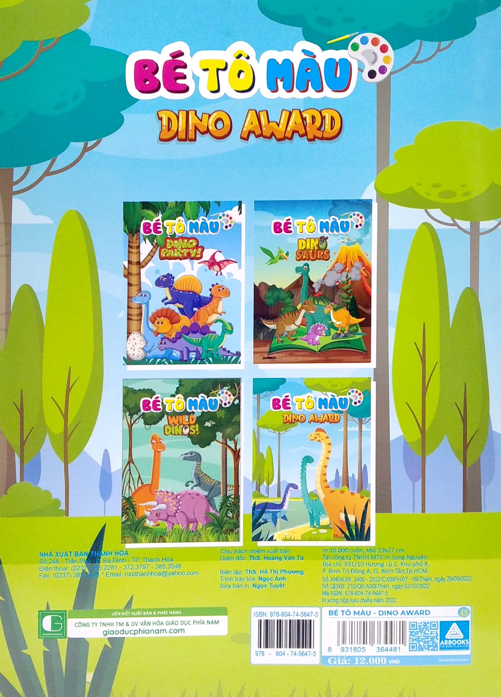 bé tô màu - dino award - Ảnh 6