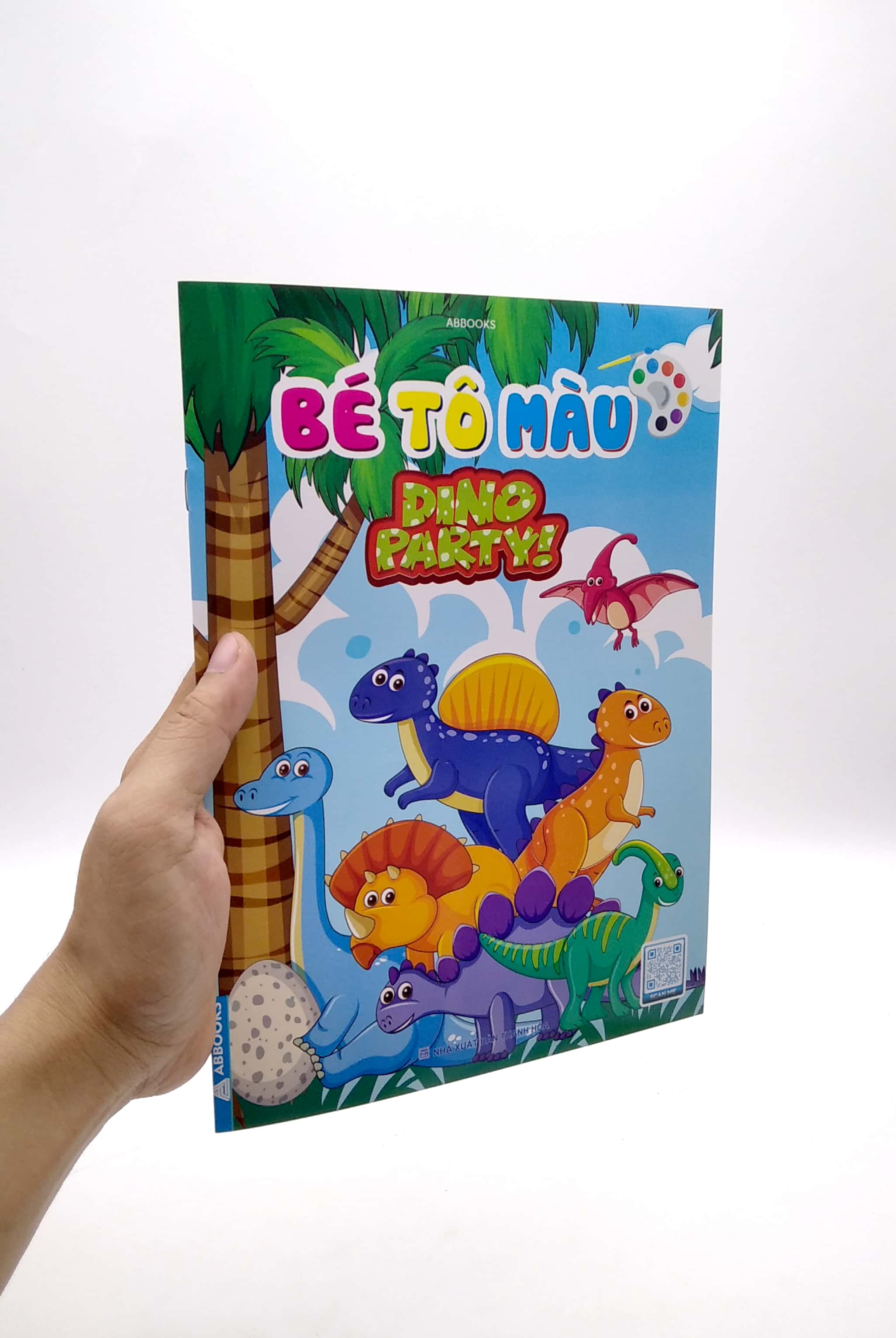 bé tô màu - dino party - Ảnh 7