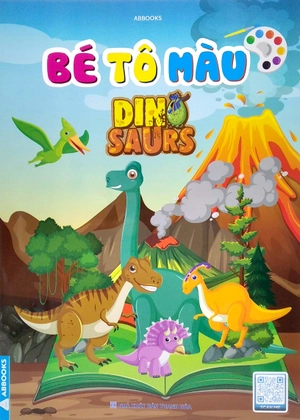 bé tô màu - dino saurs - Ảnh 2