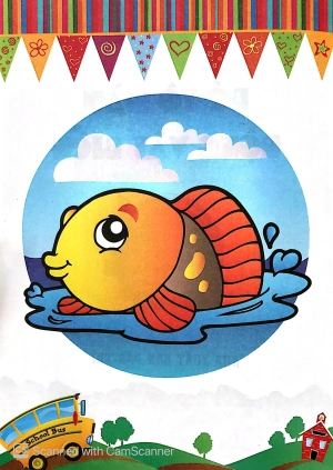 bé tô màu động vật biển - Ảnh 3