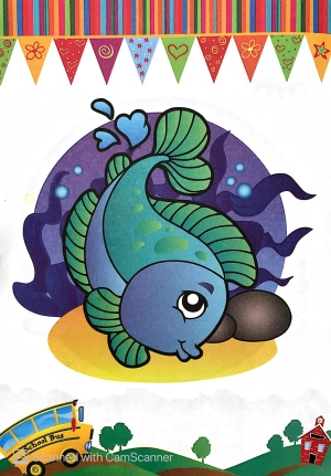 bé tô màu động vật biển - Ảnh 5