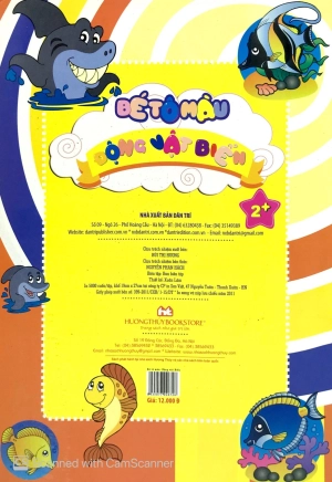 bé tô màu động vật biển - Ảnh 7