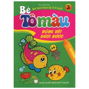 bé tô màu - động vật dưới nước