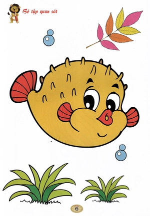 bé tô màu - động vật dưới nước - Ảnh 8