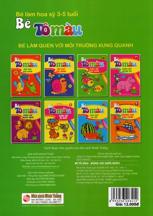 bé tô màu - động vật dưới nước - Ảnh 9