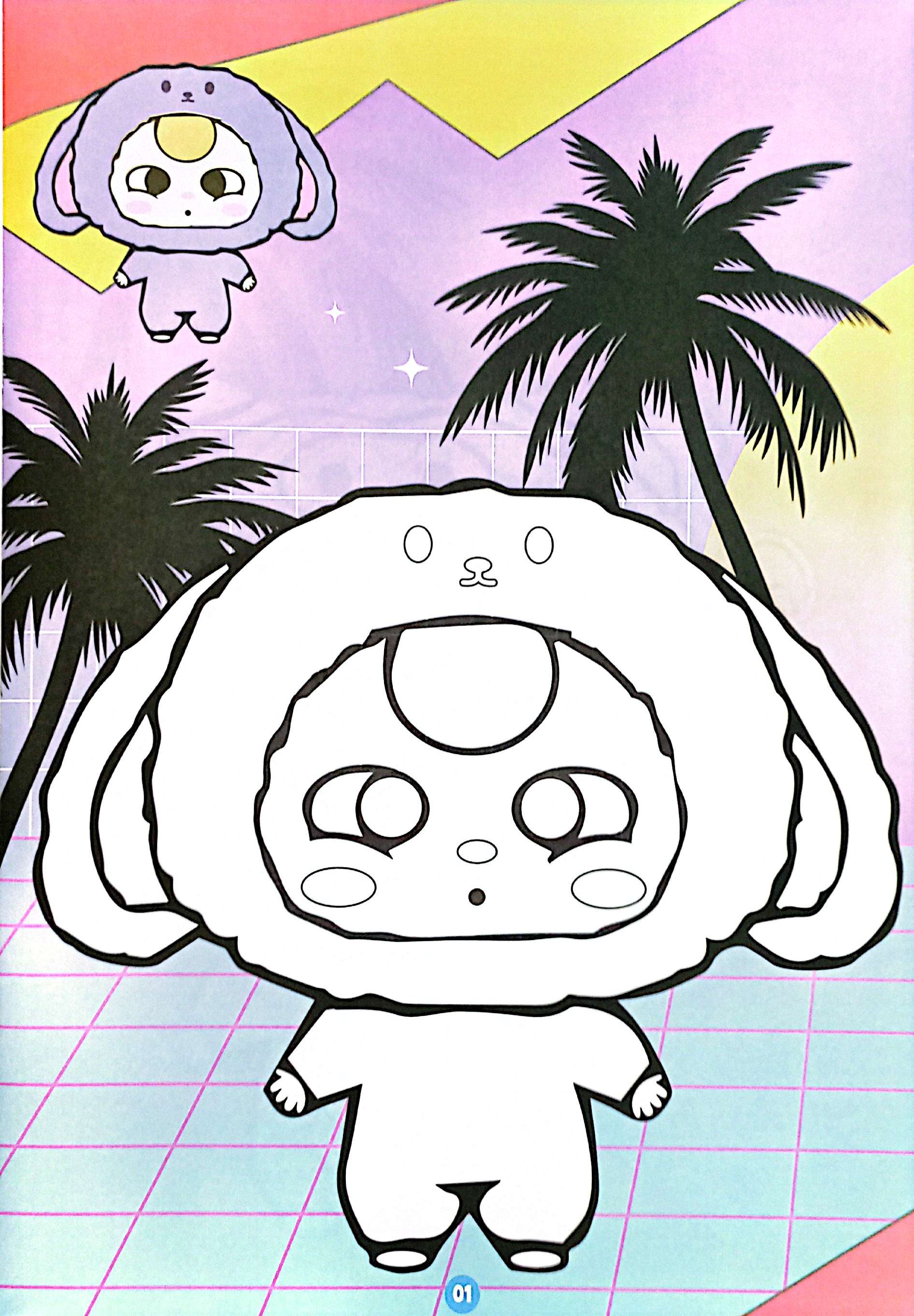 bé tô màu gấu baby dễ thương - Ảnh 3