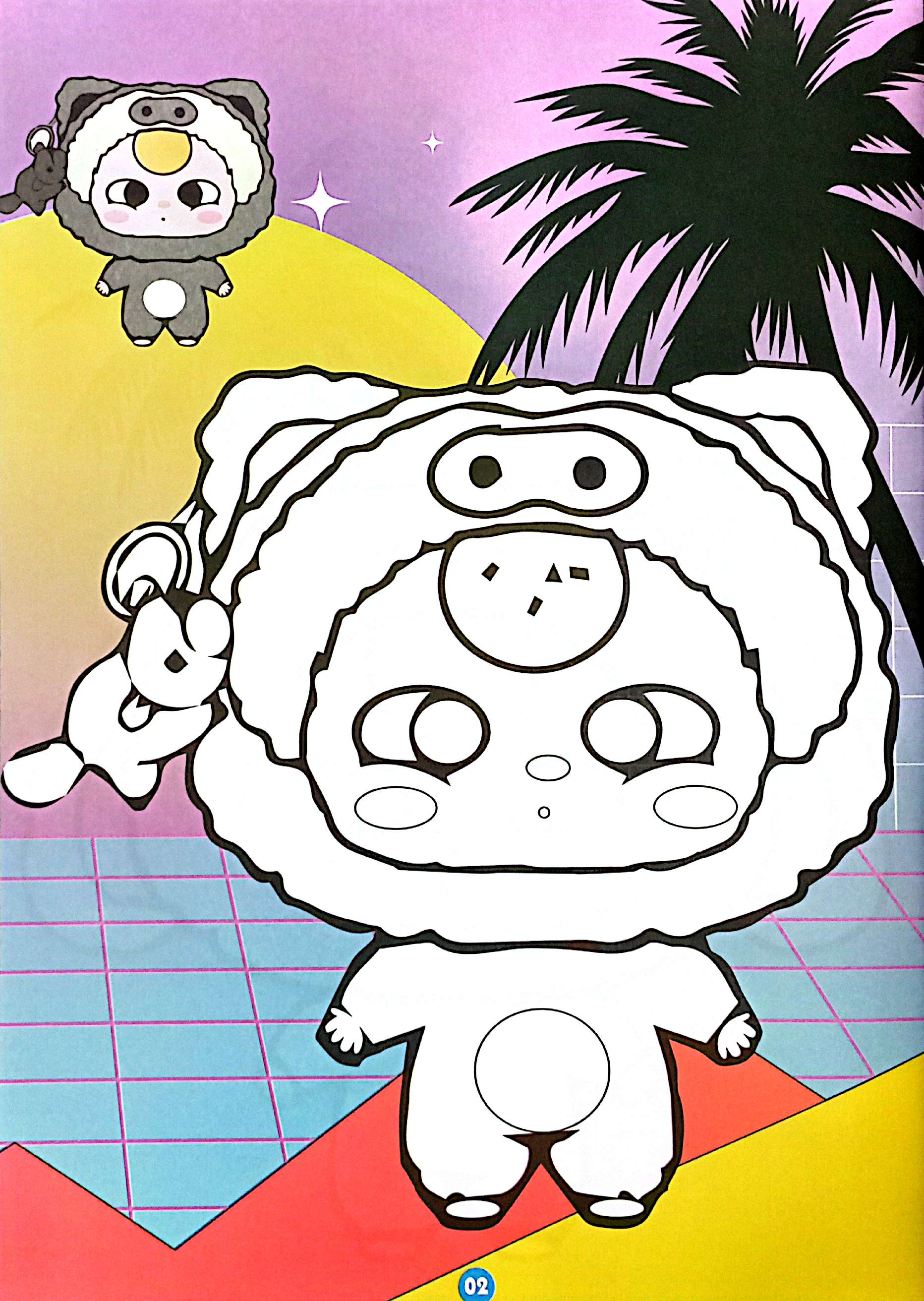 bé tô màu gấu baby dễ thương - Ảnh 4