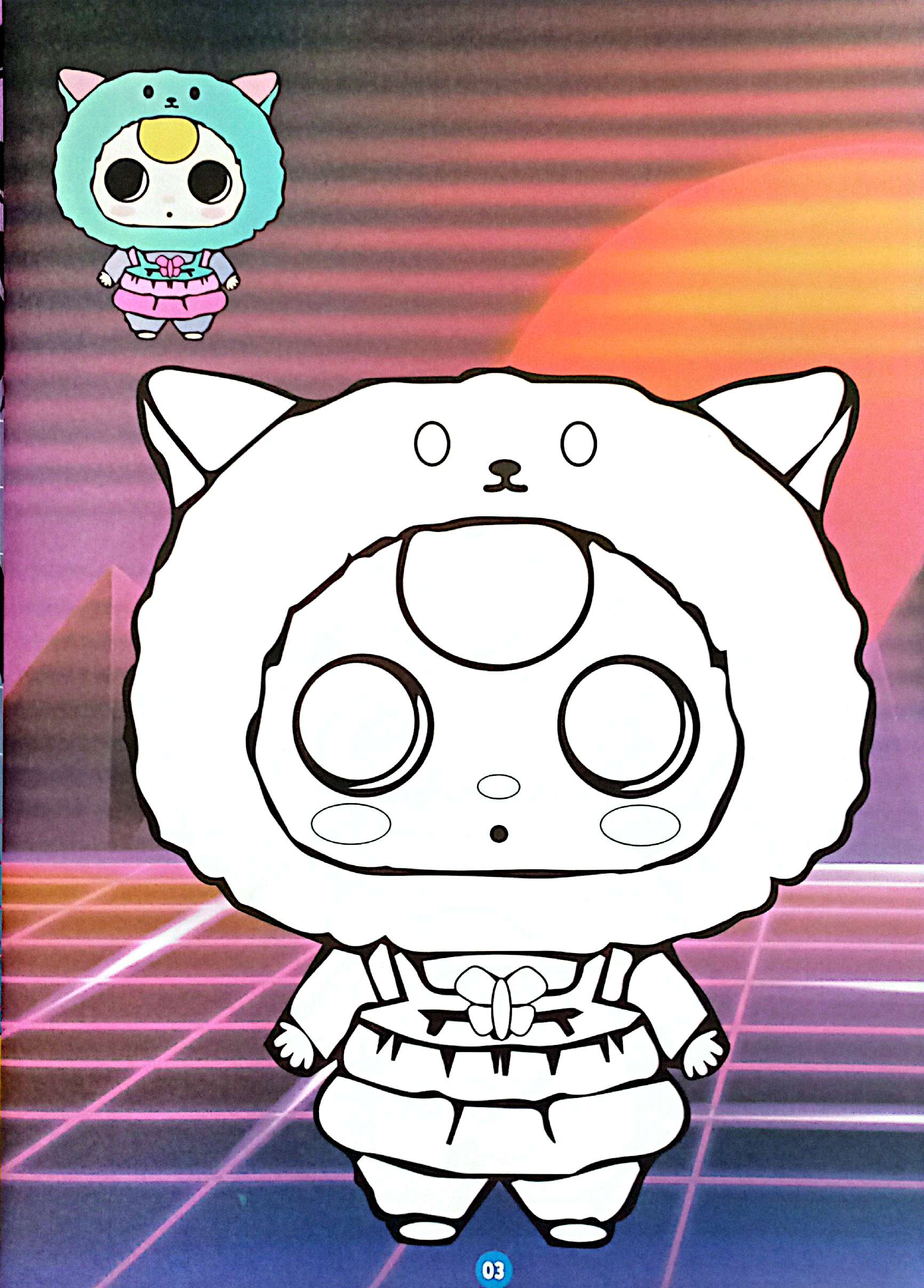 bé tô màu gấu baby dễ thương - Ảnh 5