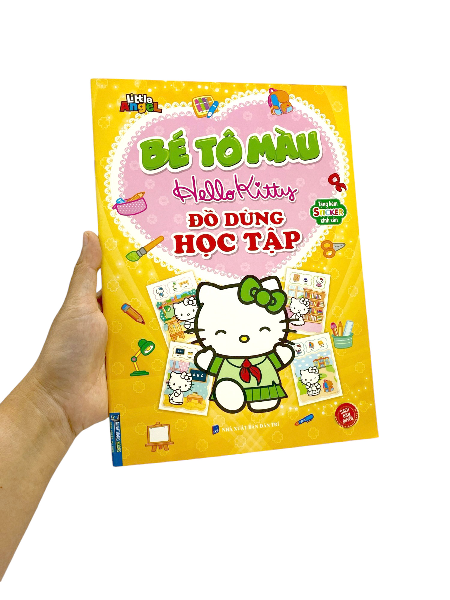 bé tô màu hello kitty - đồ dùng học tập - Ảnh 7