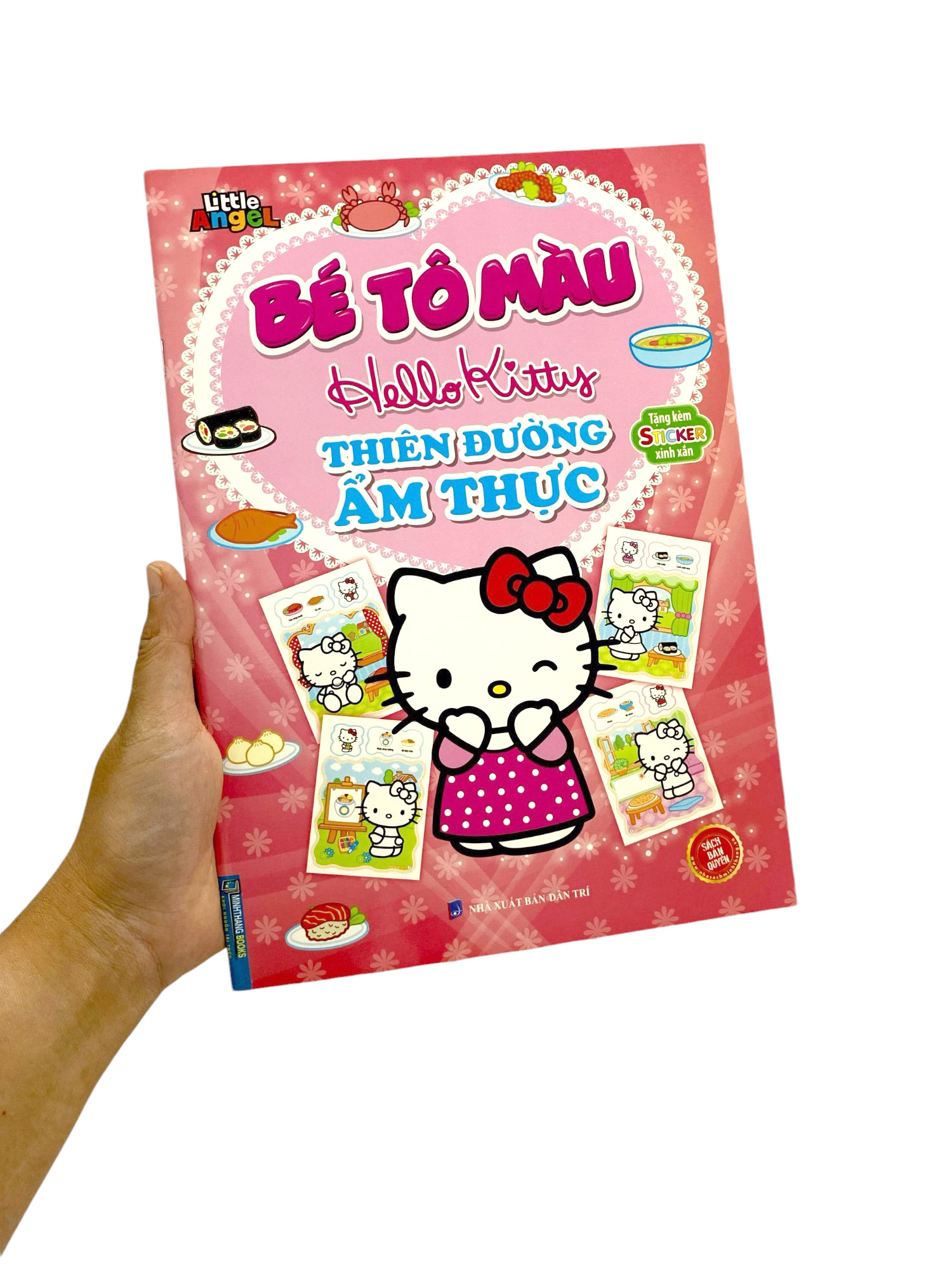 bé tô màu hello kitty - thiên đường ẩm thực - Ảnh 12