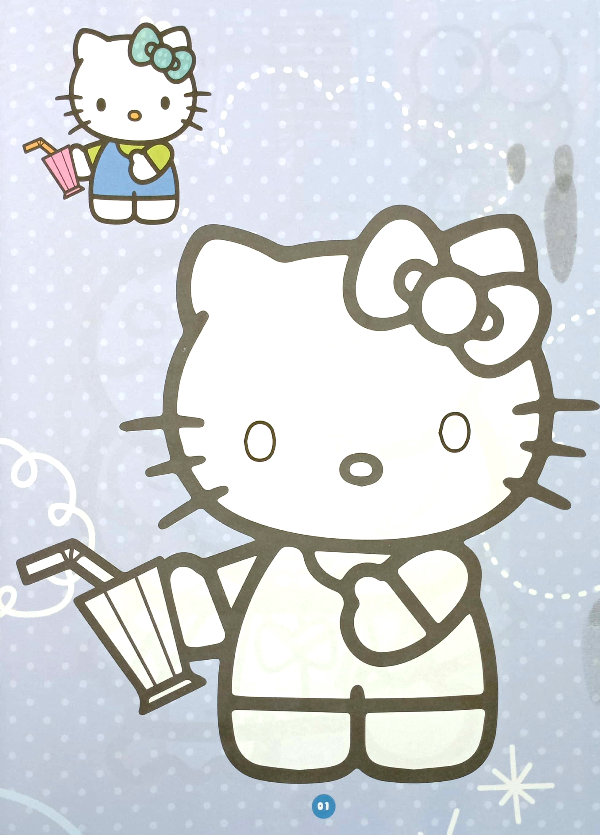 bé tô màu - hello kitty và bạn bè - Ảnh 3