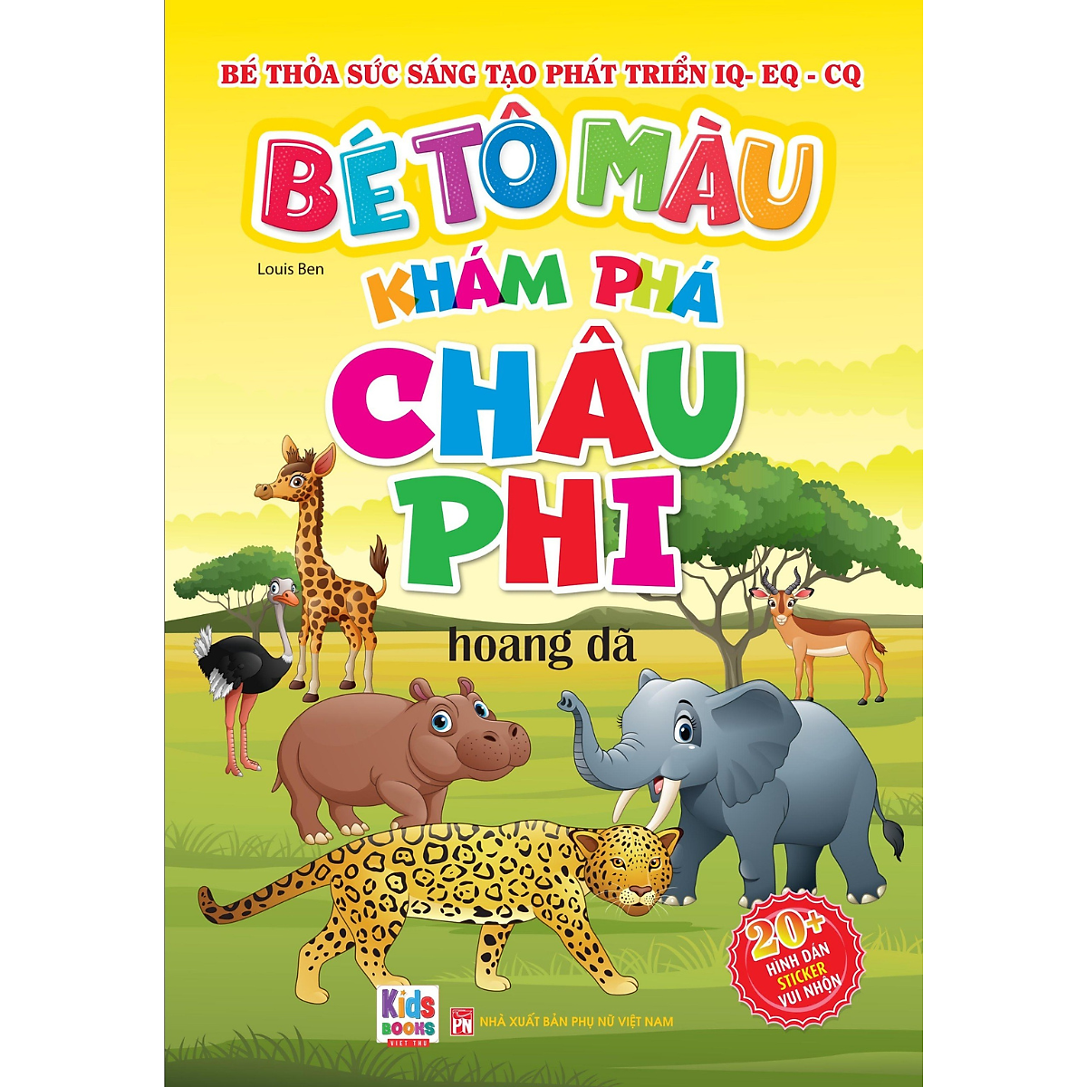 bé tô màu - khám phá châu phi hoang dã - Ảnh 2