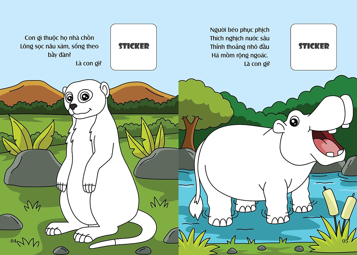 bé tô màu - khám phá châu phi hoang dã - Ảnh 4