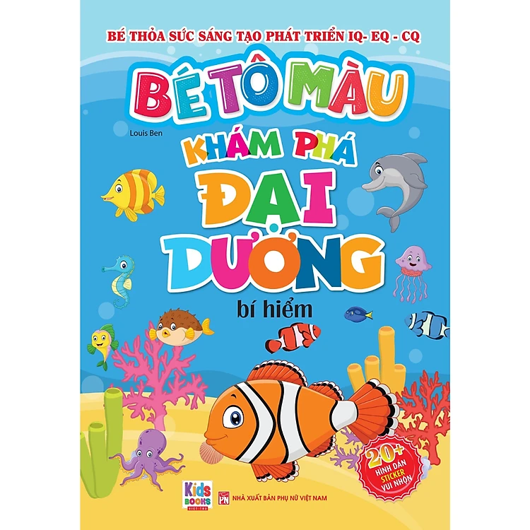 bé tô màu - khám phá đại dương bí hiểm - Ảnh 2