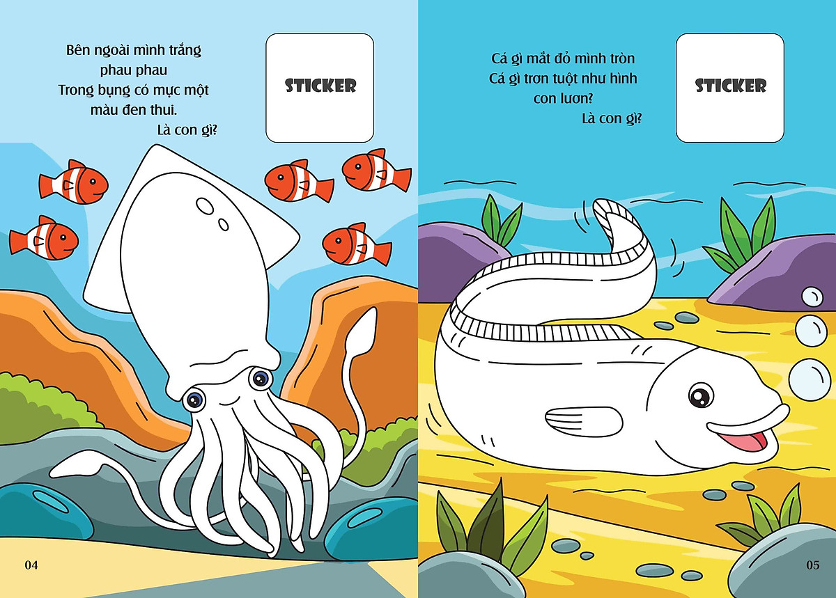 bé tô màu - khám phá đại dương bí hiểm - Ảnh 4