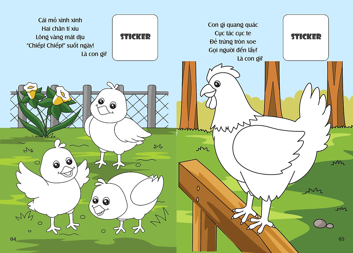 bé tô màu - khám phá nông trại vui vẻ - Ảnh 4