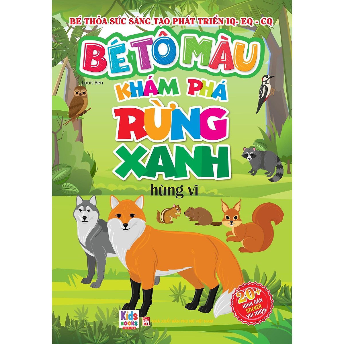 bé tô màu - khám phá rừng xanh hùng vĩ - Ảnh 2