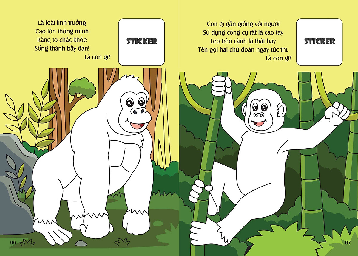 bé tô màu - khám phá rừng xanh hùng vĩ - Ảnh 5