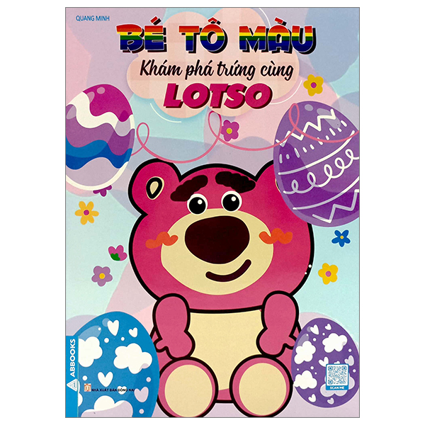 bé tô màu - khám phá trứng cùng lotso