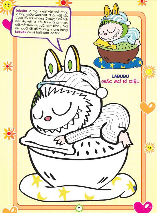 bé tô màu labubu giấc mơ kì diệu - Ảnh 3