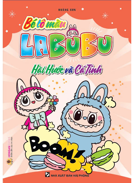 bé tô màu labubu hài hước và cá tính - Ảnh 2