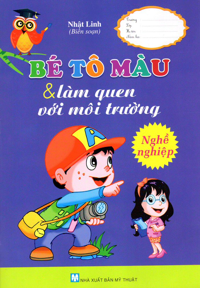 bé tô màu & làm quen với môi trường - nghề nghiệp - Ảnh 2