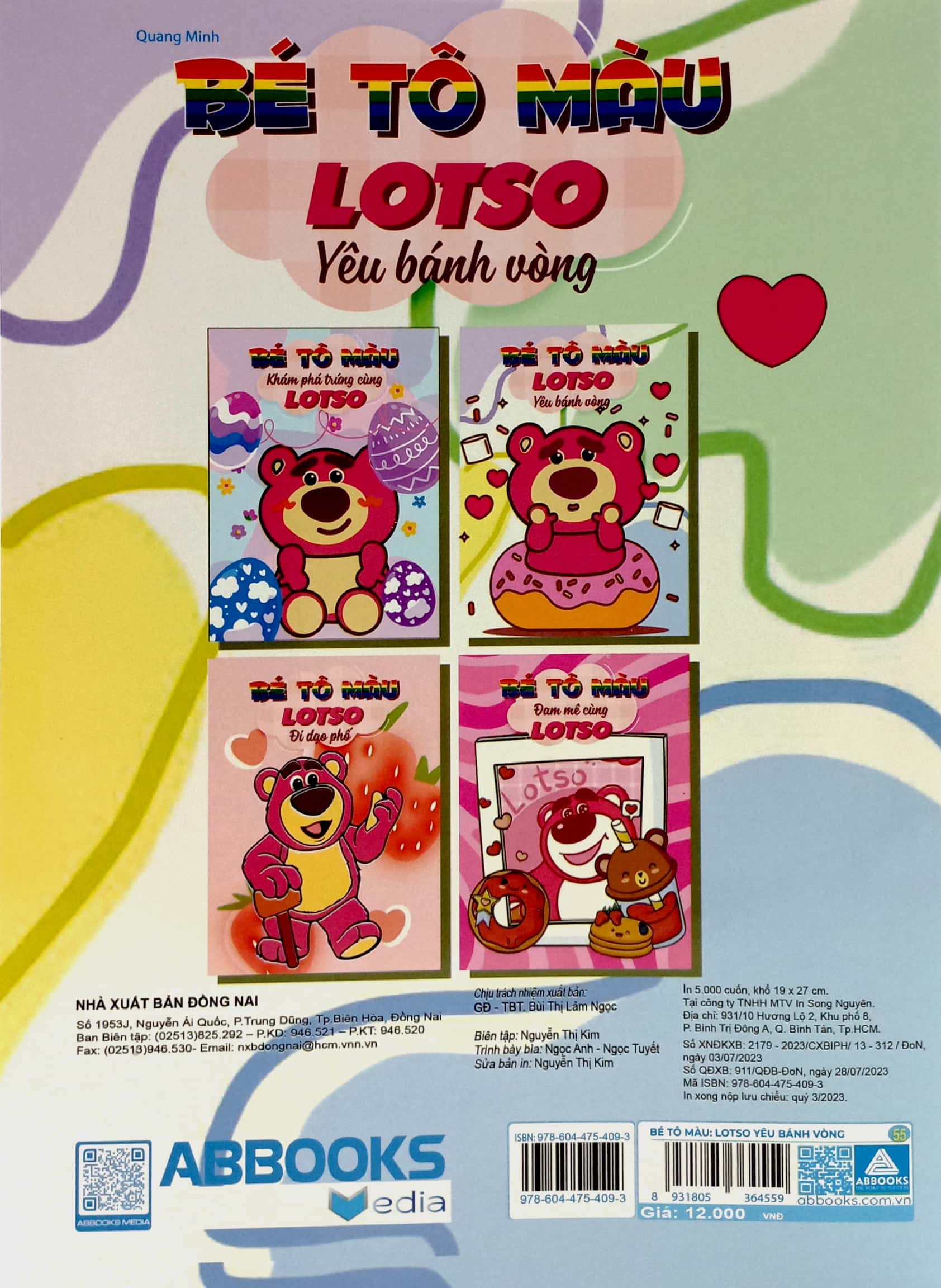 bé tô màu - lotso yêu bánh vòng - Ảnh 6