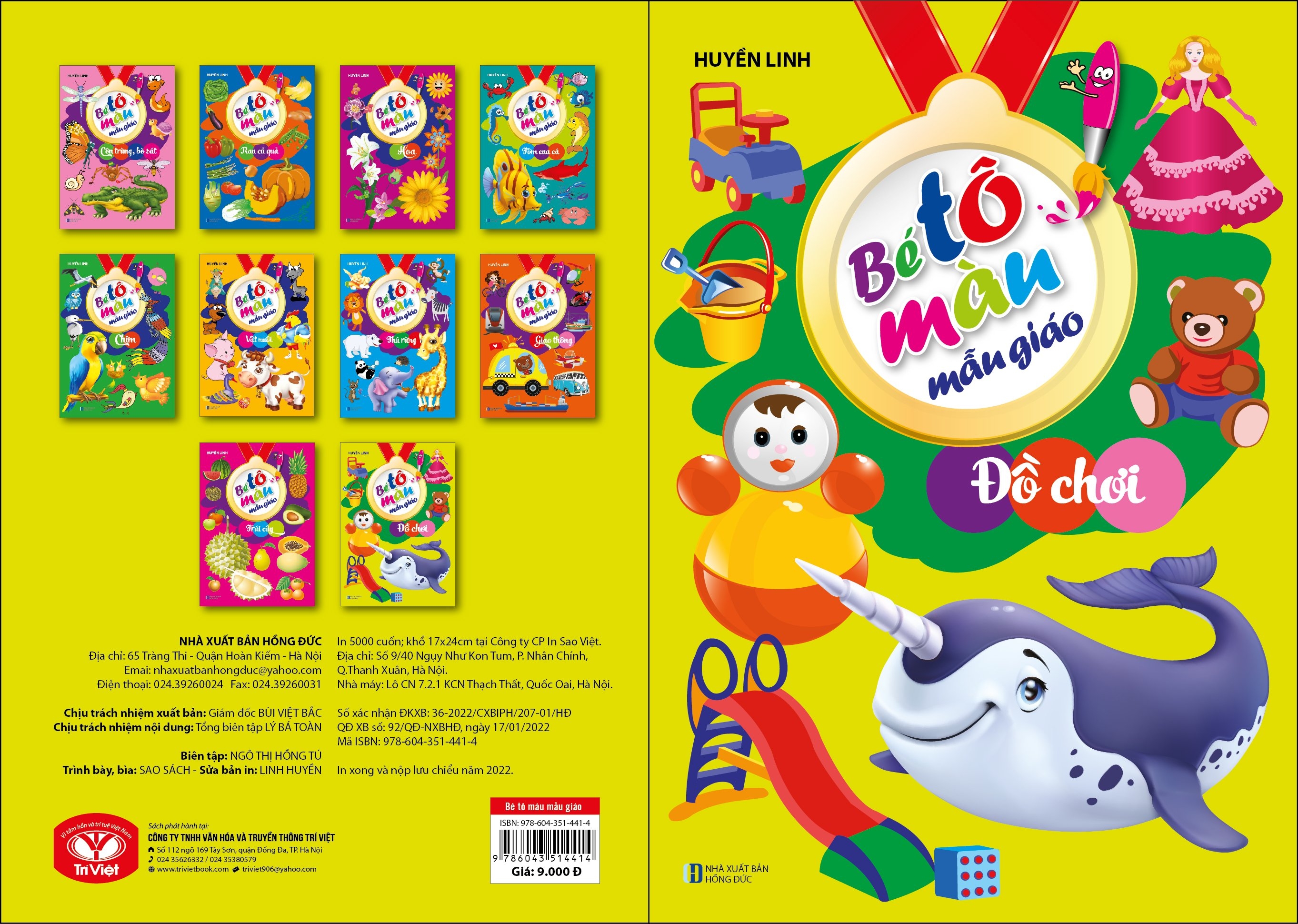 bé tô màu mẫu giáo - đồ chơi - Ảnh 2