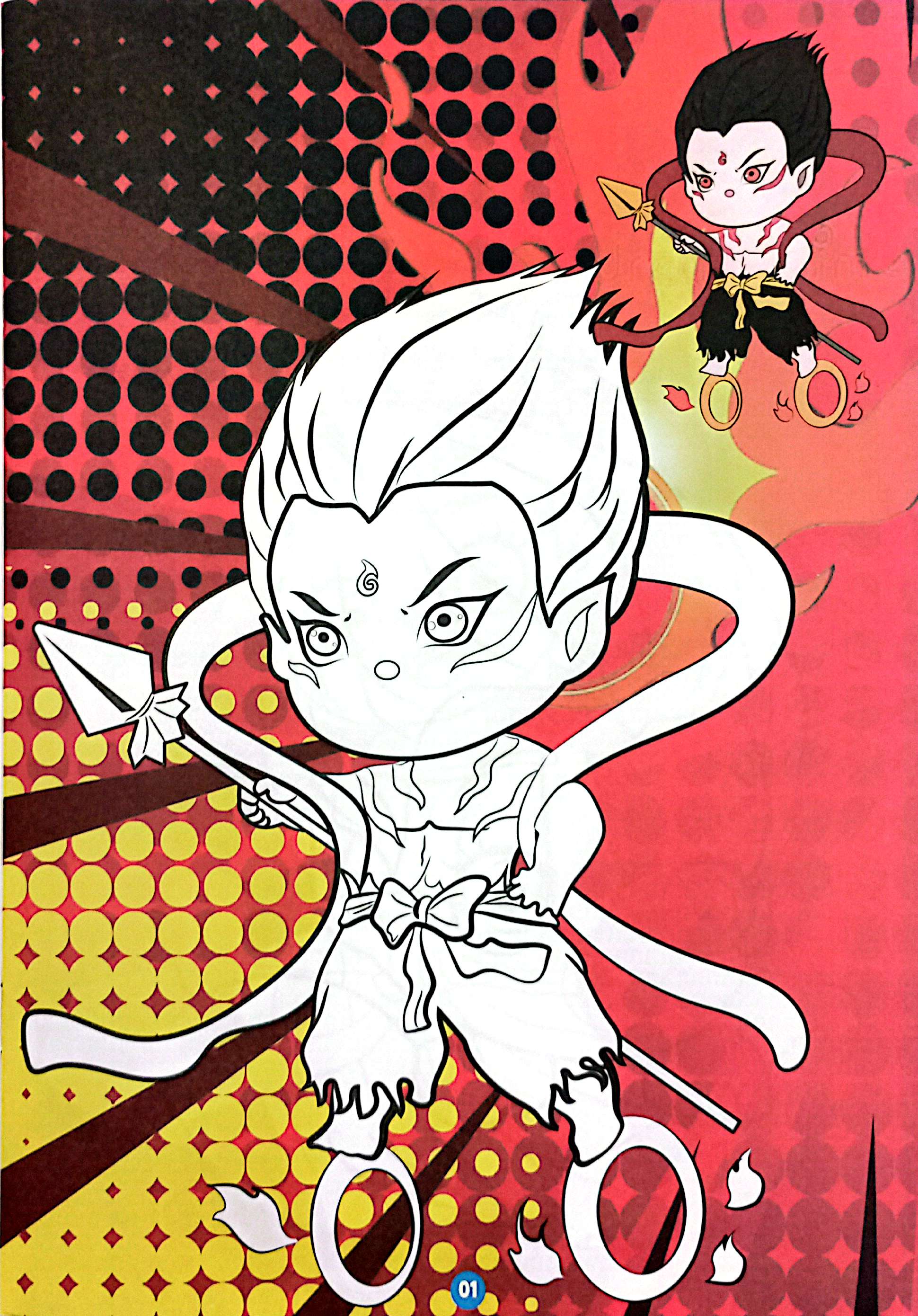 bé tô màu na tra - Ảnh 3