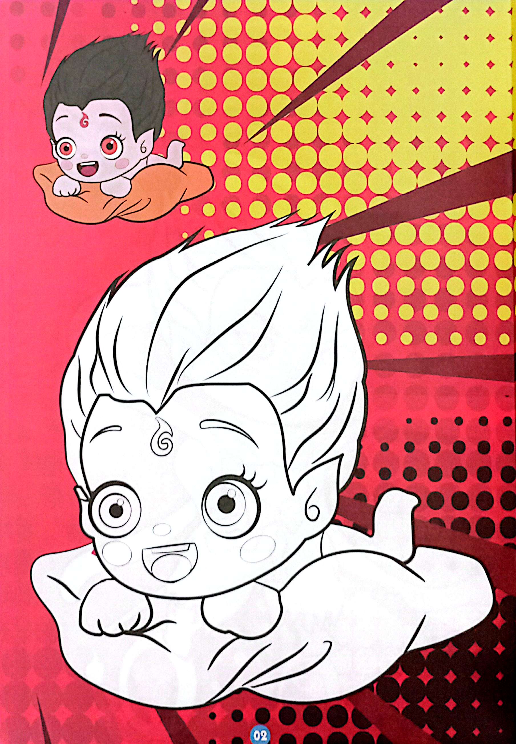 bé tô màu na tra - Ảnh 4