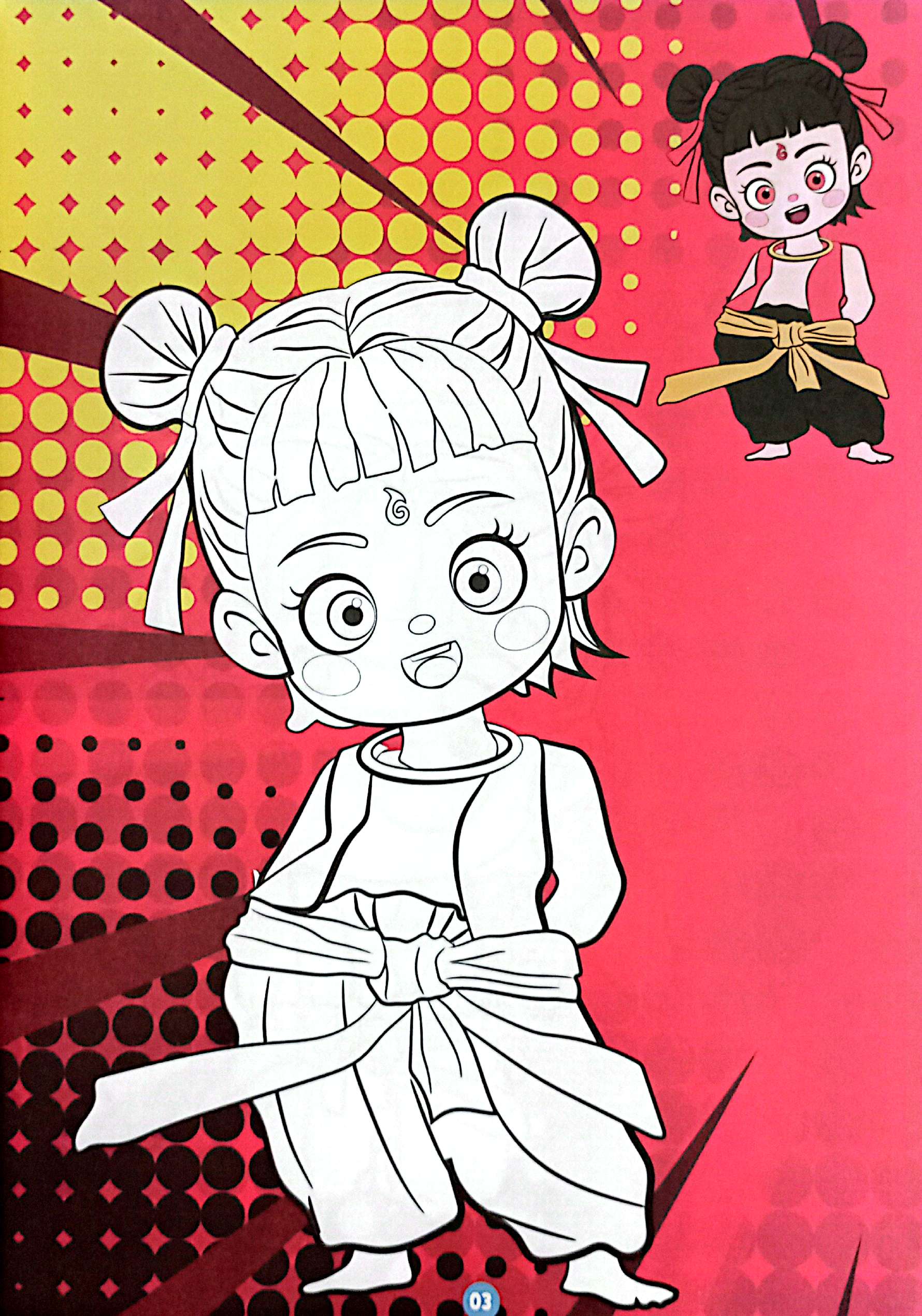 bé tô màu na tra - Ảnh 5