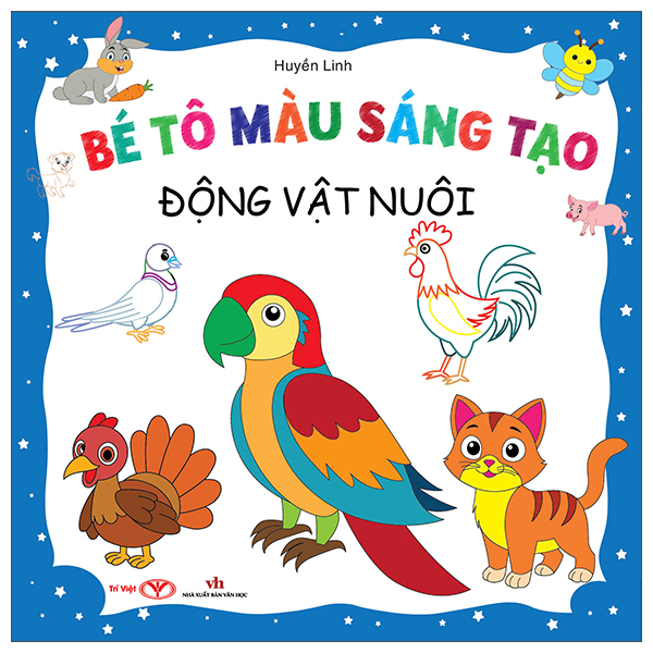 Bé Tô Màu Sáng Tạo - Động Vật Nuôi