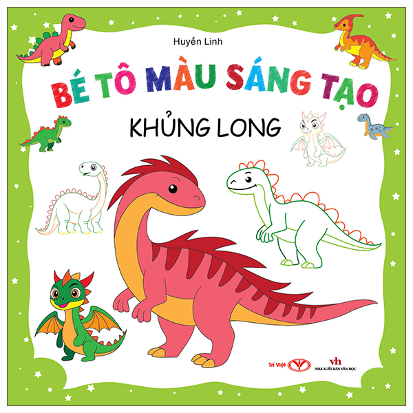 Bé Tô Màu Sáng Tạo - Khủng Long