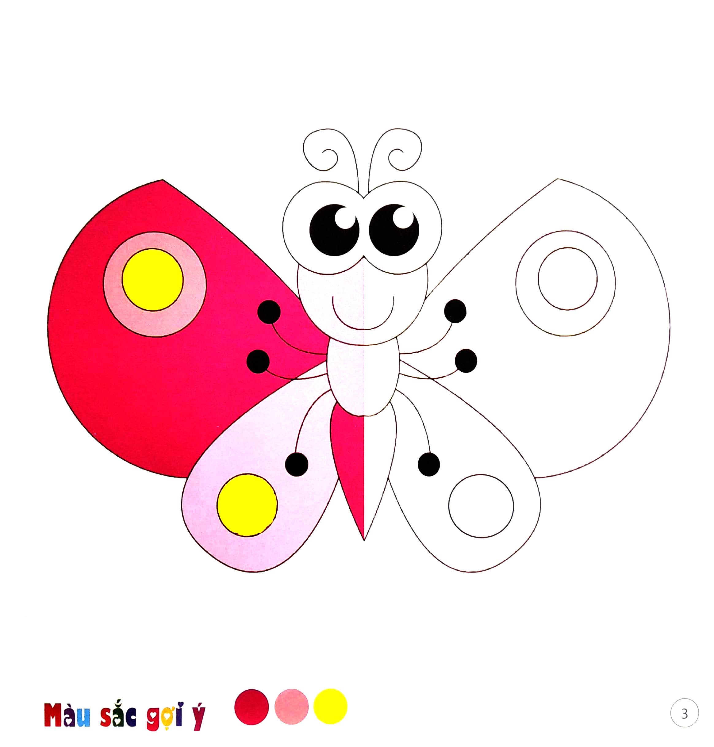 bé tô màu sáng tạo - tô màu theo gợi ý - Ảnh 4