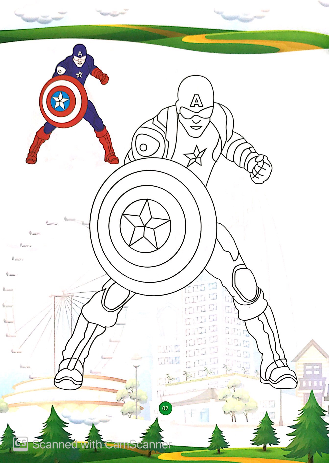 bé tô màu siêu anh hùng - Ảnh 4