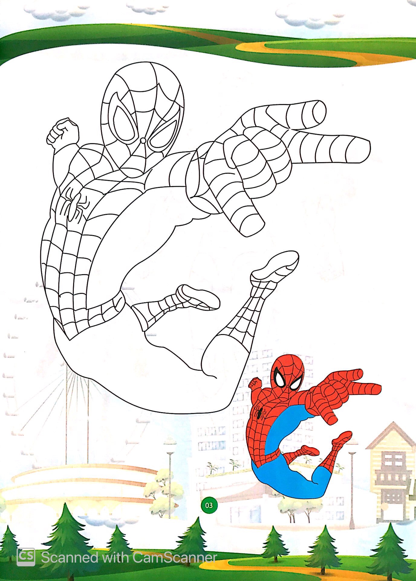 bé tô màu siêu anh hùng - Ảnh 5