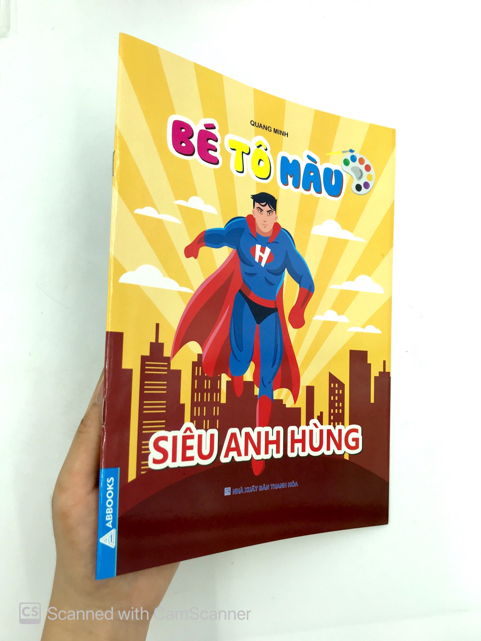 bé tô màu siêu anh hùng - Ảnh 8