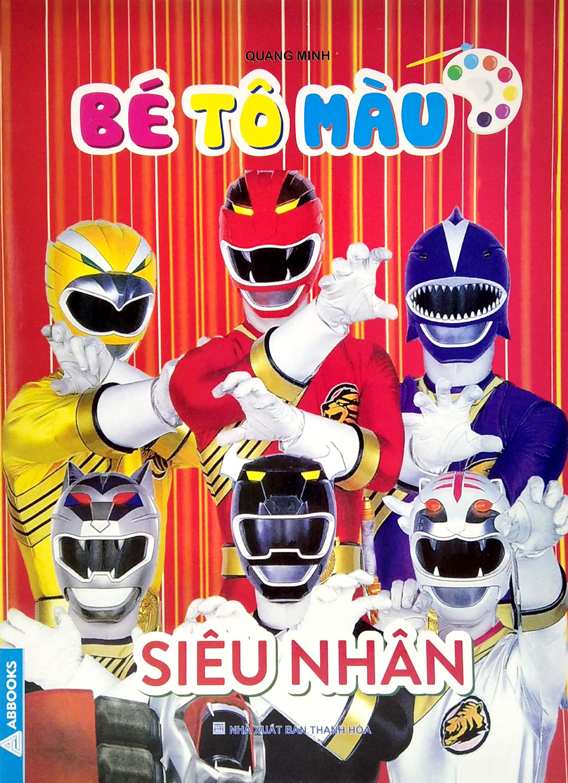 bé tô màu siêu nhân - Ảnh 2