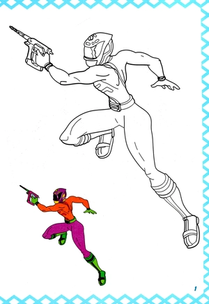 bé tô màu siêu nhân - quyển a - Ảnh 3