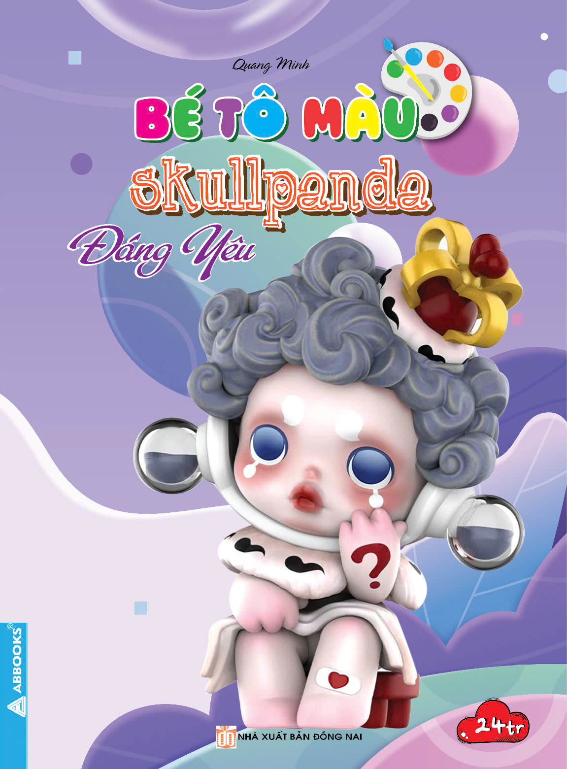 bé tô màu - skullpanda đáng yêu - Ảnh 2