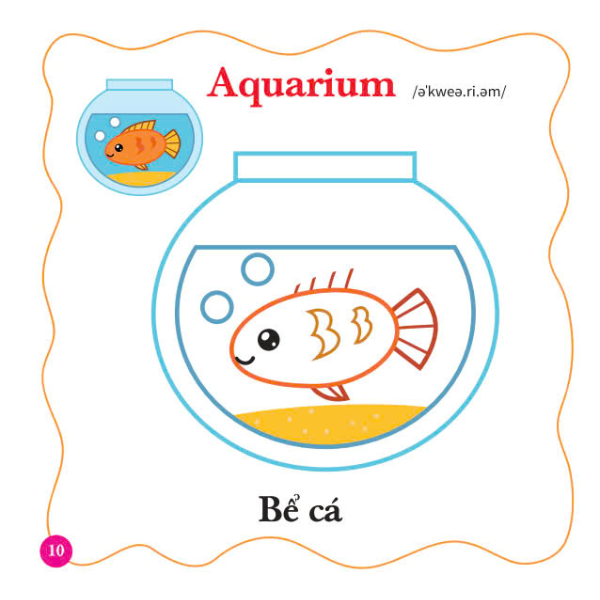 bé tô màu thế giới xung quanh - song ngữ anh-việt - đồ dùng hàng ngày - Ảnh 5