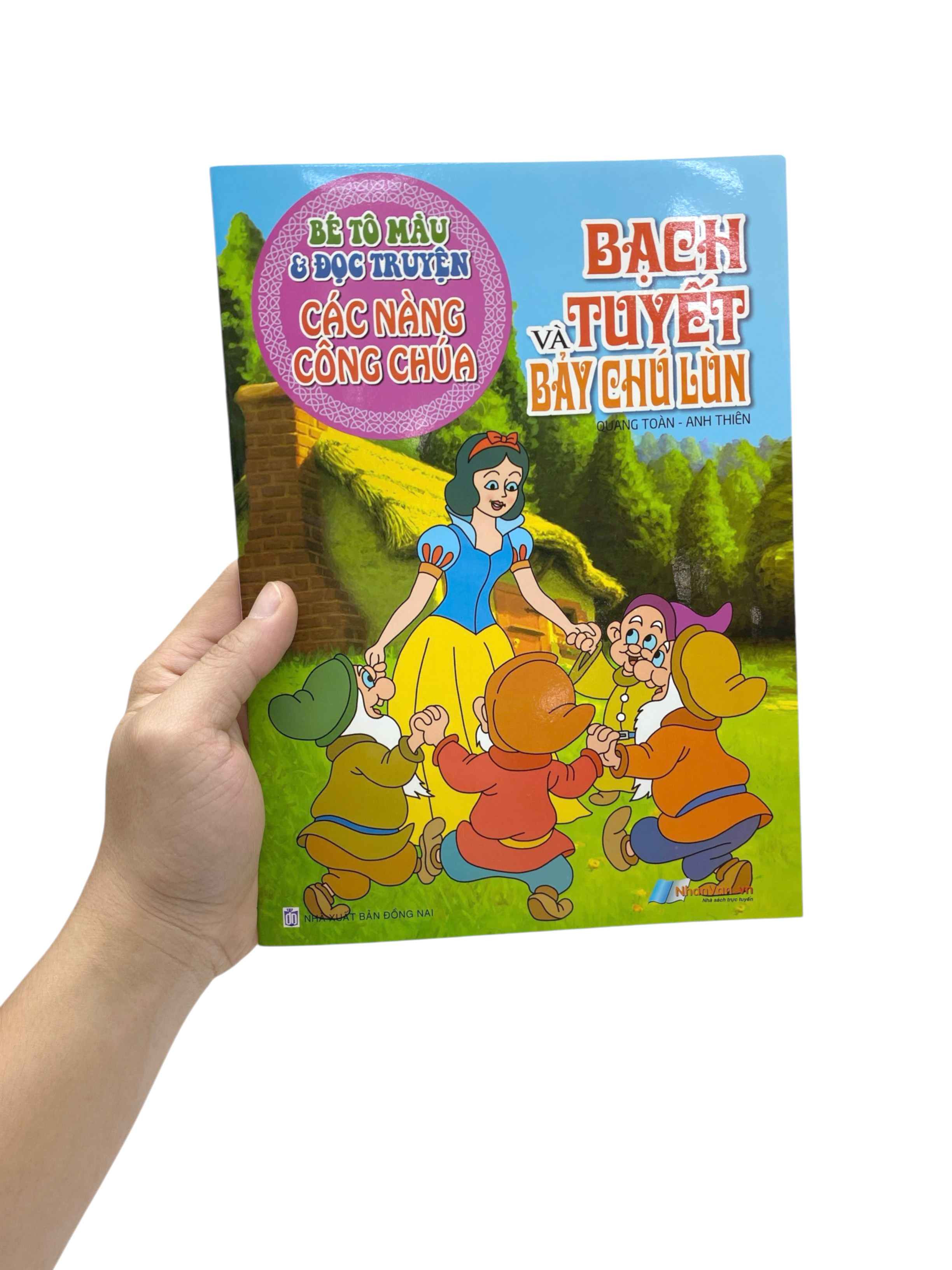 Bé Tô Màu Và Đọc Truyện - Các Nàng Công Chúa - Bạch Tuyết Và Bảy Chú Lùn (Tái Bản 2025) - Ảnh 7
