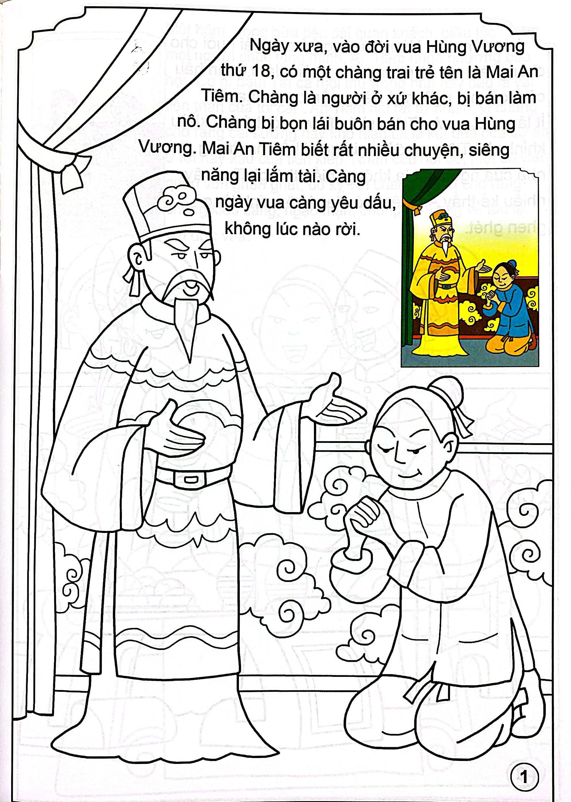 Bé Tô Màu Và Đọc Truyện - Cổ Tích Việt Nam - Sự Tích Dưa Hấu (Tái Bản 2025) - Ảnh 3