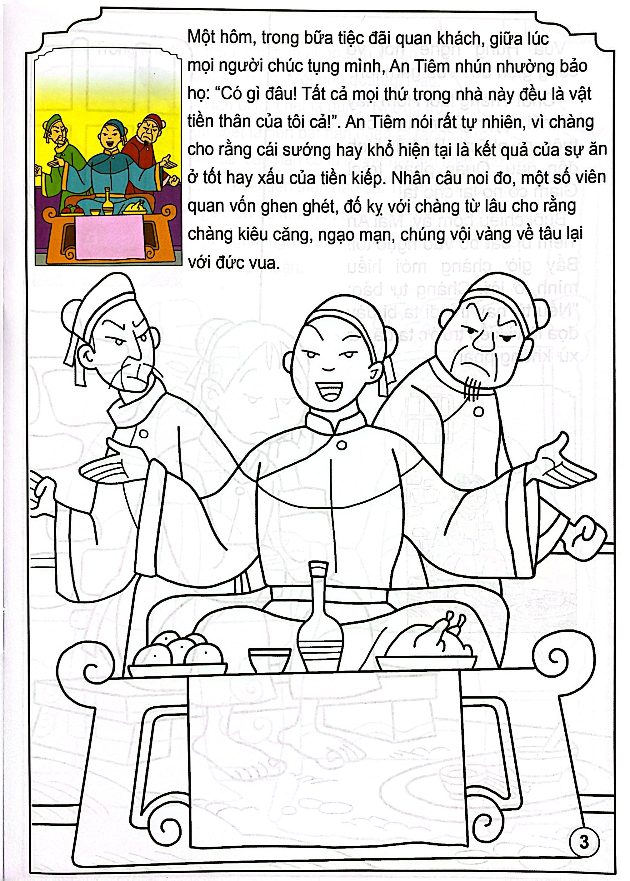 Bé Tô Màu Và Đọc Truyện - Cổ Tích Việt Nam - Sự Tích Dưa Hấu (Tái Bản 2025) - Ảnh 5