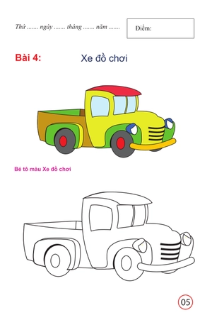 bé tô màu và làm quen với môi trường - đồ chơi, đồ dùng của bé - Ảnh 8