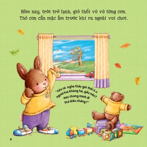 bé tự chơi, tự học - mặc quần áo thôi! - Ảnh 5