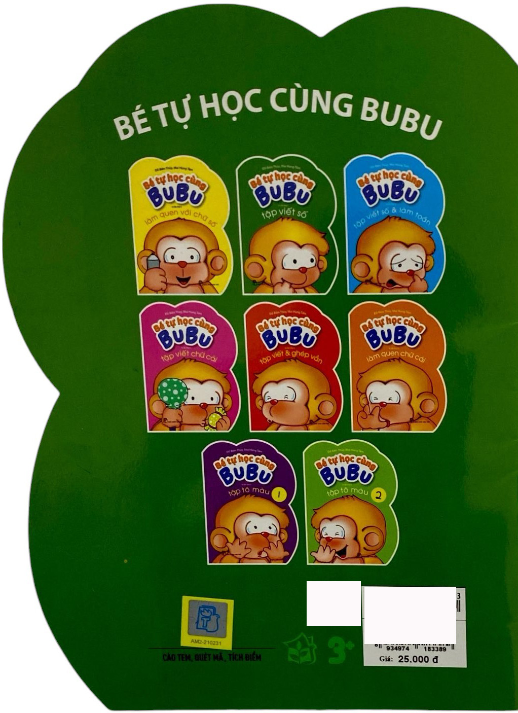 bé tự học cùng bubu - tập viết số (tái bản) - Ảnh 7
