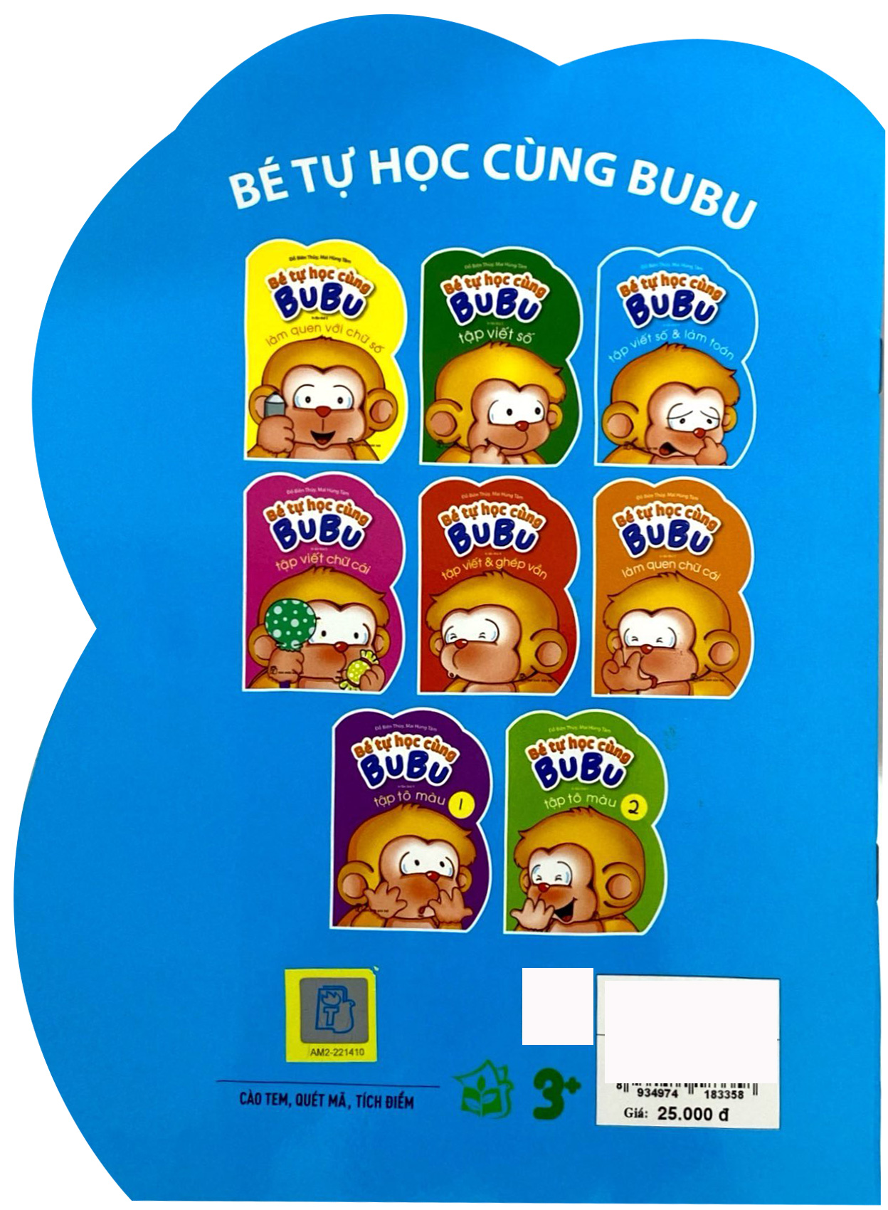 bé tự học cùng bubu - tập viết số và làm toán (tái bản) - Ảnh 6