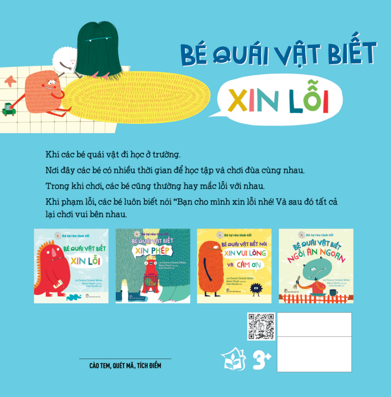 bé tự rèn luyện tình tôt - bé quái vật biết xin lỗi - Ảnh 11