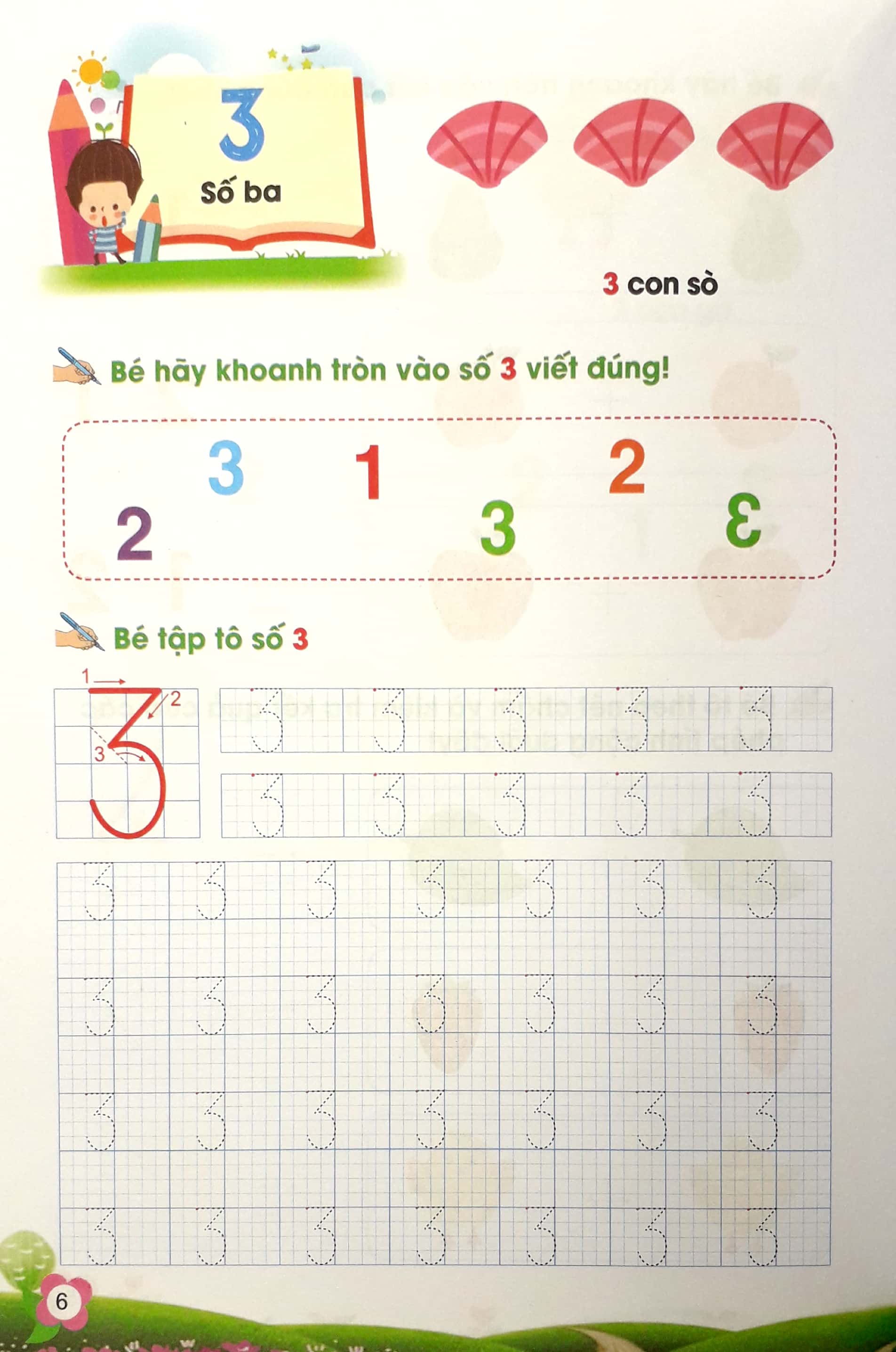 bé tự tin bước vào lớp 1 - cùng bé học toán - tập 1 (dành cho bé từ 5 - 6 tuổi) - Ảnh 8